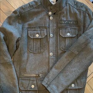 Men’s Affliction Fleece Lined Coat